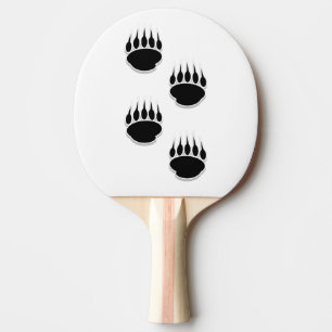 Schwarzer Bär Tischtennis Schläger
