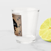 Schwarzer Bär und Bärenpaare Schnapsglas (Rechts)