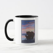 Schwarzer Bär und CubColorado Tasse (Links)
