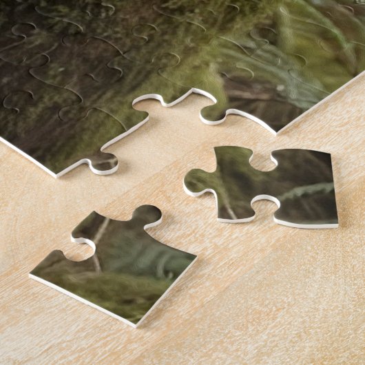 Schwarzer Bär und Totem Pole Puzzle (Seite)