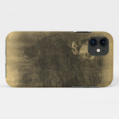 Schwarzer Bär Vintag Case-Mate iPhone Hülle (Rückseite (Horizontal))