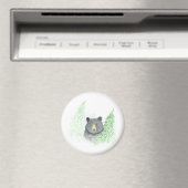 Schwarzer Bär Weihnachten Magnet (In Situ (Geschirrspüler))