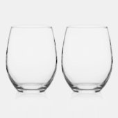 Schwarzer Bär Weinglas Ohne Stiel (Links)