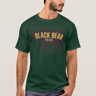 Schwarzer Bärenpass  T-Shirt