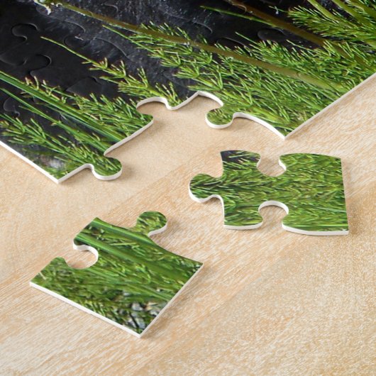 Schwarzer Bärn-Puzzle Puzzle (Seite)