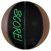 Schwarzer Basketball (Vertikal)