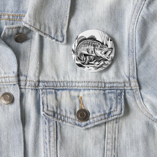 Schwarzer Bass Button (Beispiel)