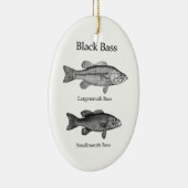 Schwarzer Baß (Linie Kunst) Keramikornament (Rechts)