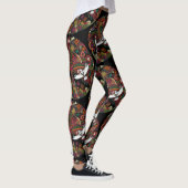 schwarzer Baum Leggings (Rechts)