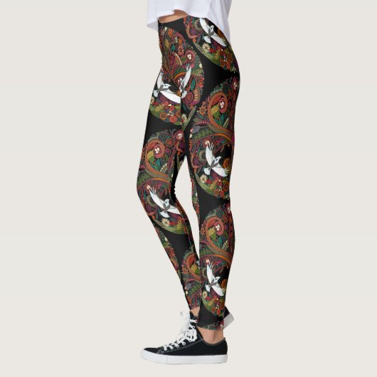 schwarzer Baum Leggings (Links)