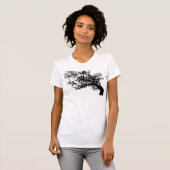 SCHWARZER BAUM T-Shirt (Vorne ganz)