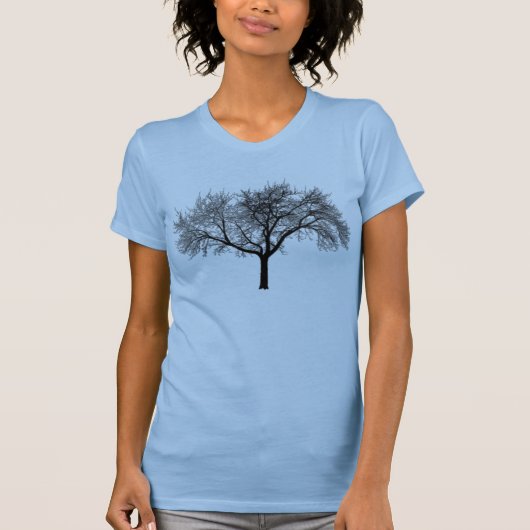 Schwarzer Baum T-Shirt (Vorderseite)