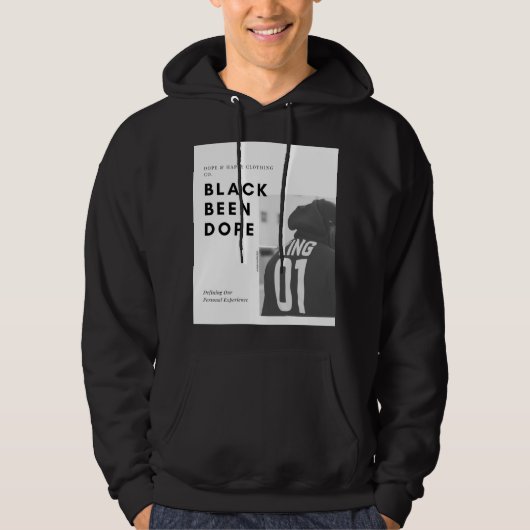 Schwarzer Been Dope Hoodie (Vorderseite)