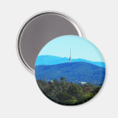 Schwarzer Berg - Canberra Magnet (Vorderseite/Rückseite)