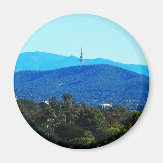 Schwarzer Berg - Canberra Magnet (Vorne)