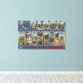 Schwarzer Berg, North Carolina Leinwanddruck (Insitu (Holzboden))