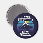 Schwarzer Berg, North Carolina Magnet (Vorderseite/Rückseite)