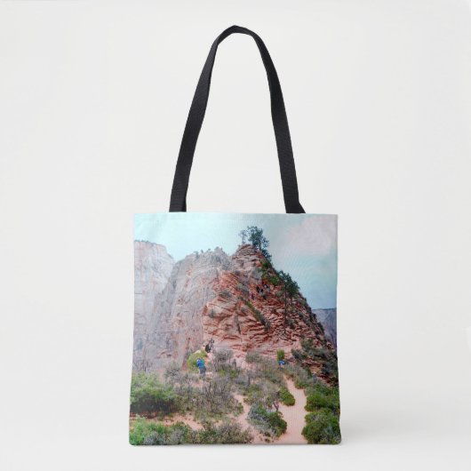 SCHWARZER BERG UNTER KLAREM NACHTHIMMEL TASCHE (Vorderseite)