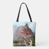 SCHWARZER BERG UNTER KLAREM NACHTHIMMEL TASCHE (Rückseite)