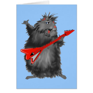 Schwarzer Bettys neue Gitarre
