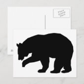 SCHWARZER BEUTEL POSTKARTE (Vorne/Hinten)
