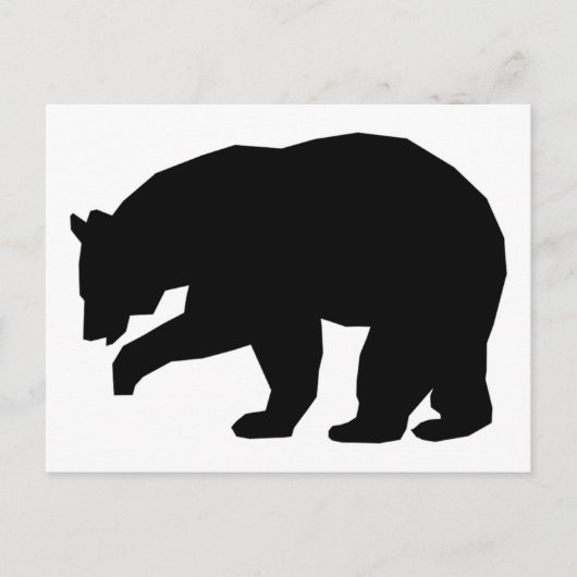 SCHWARZER BEUTEL POSTKARTE (Vorderseite)
