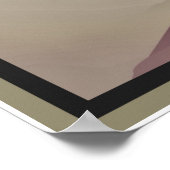 Schwarzer Bird Poster (Ecke)