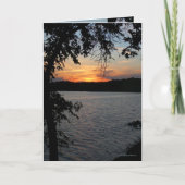 Schwarzer Blatt-Rahmen Karte (Vorderseite)