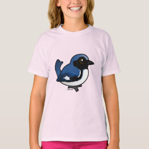 Schwarzer Blauer Warbler T-Shirt