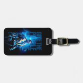 Schwarzer Blitz - dem Volk Hoffnung geben Gepäckanhänger (Vorderseite horizontal)