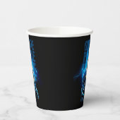 Schwarzer Blitz - dem Volk Hoffnung geben Pappbecher (Links)