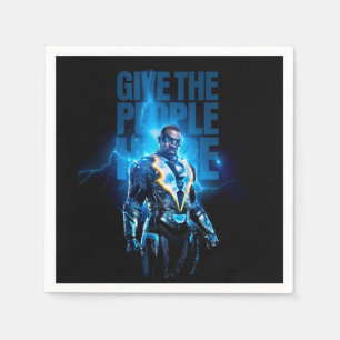 Schwarzer Blitz - dem Volk Hoffnung geben Serviette