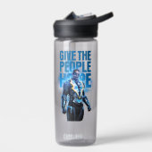Schwarzer Blitz - dem Volk Hoffnung geben Trinkflasche (Links)