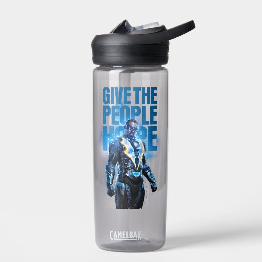 Schwarzer Blitz - dem Volk Hoffnung geben Trinkflasche (Links)