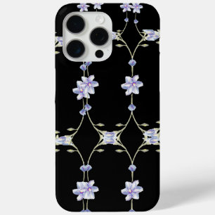 Schwarzer Blumenstrauß Case-Mate iPhone Hülle