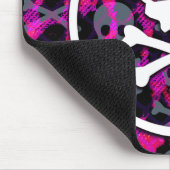 Schwarzer Bogen Mousepad (Ecke)