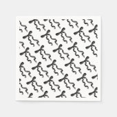 Schwarzer Bogen Serviette (Vorderseite)