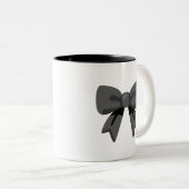 Schwarzer Bogen Zweifarbige Tasse (VorderseiteRechts)