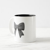 Schwarzer Bogen Zweifarbige Tasse (Vorderseite Links)