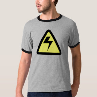 Schwarzer Bolzen T-Shirt