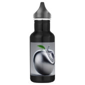 Schwarzer Botol Edelstahlflasche (Links)