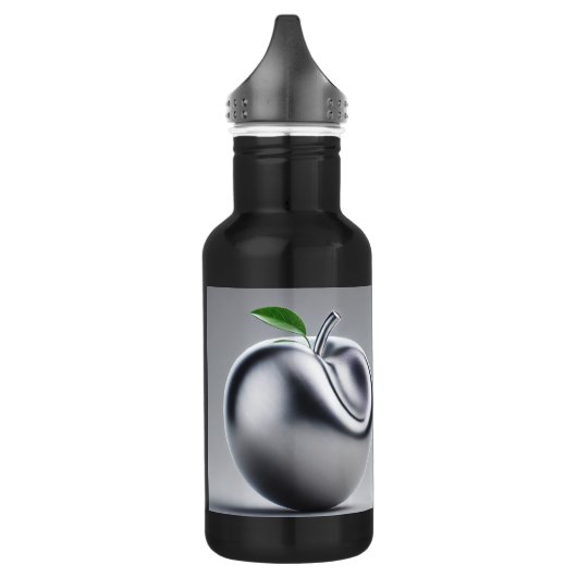 Schwarzer Botol Edelstahlflasche (Links)