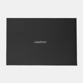 Schwarzer Brauch Fußmatte