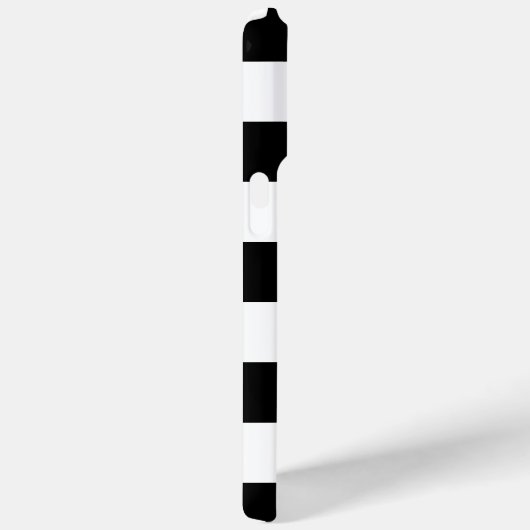 Schwarzer Breitstreifen Case-Mate iPhone Hülle (Rückseite / Rechts)