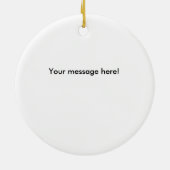 schwarzer Brushstroke 350Z Keramikornament (Hinten)