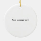 schwarzer Brushstroke 370Z Keramik Ornament (Hinten)