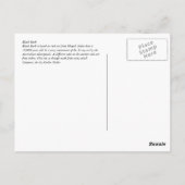 Schwarzer Buck - Rost Postkarte (Rückseite)