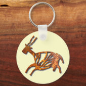 Schwarzer Buck - Rost Schlüsselanhänger (Vorderseite)