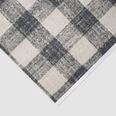 Schwarzer Büffel-Karo-Hintergrund für DecoPage Seidenpapier (Ausschnitt)