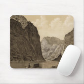 Schwarzer Canon, Colorado River 2 Mousepad (Mit Mouse)